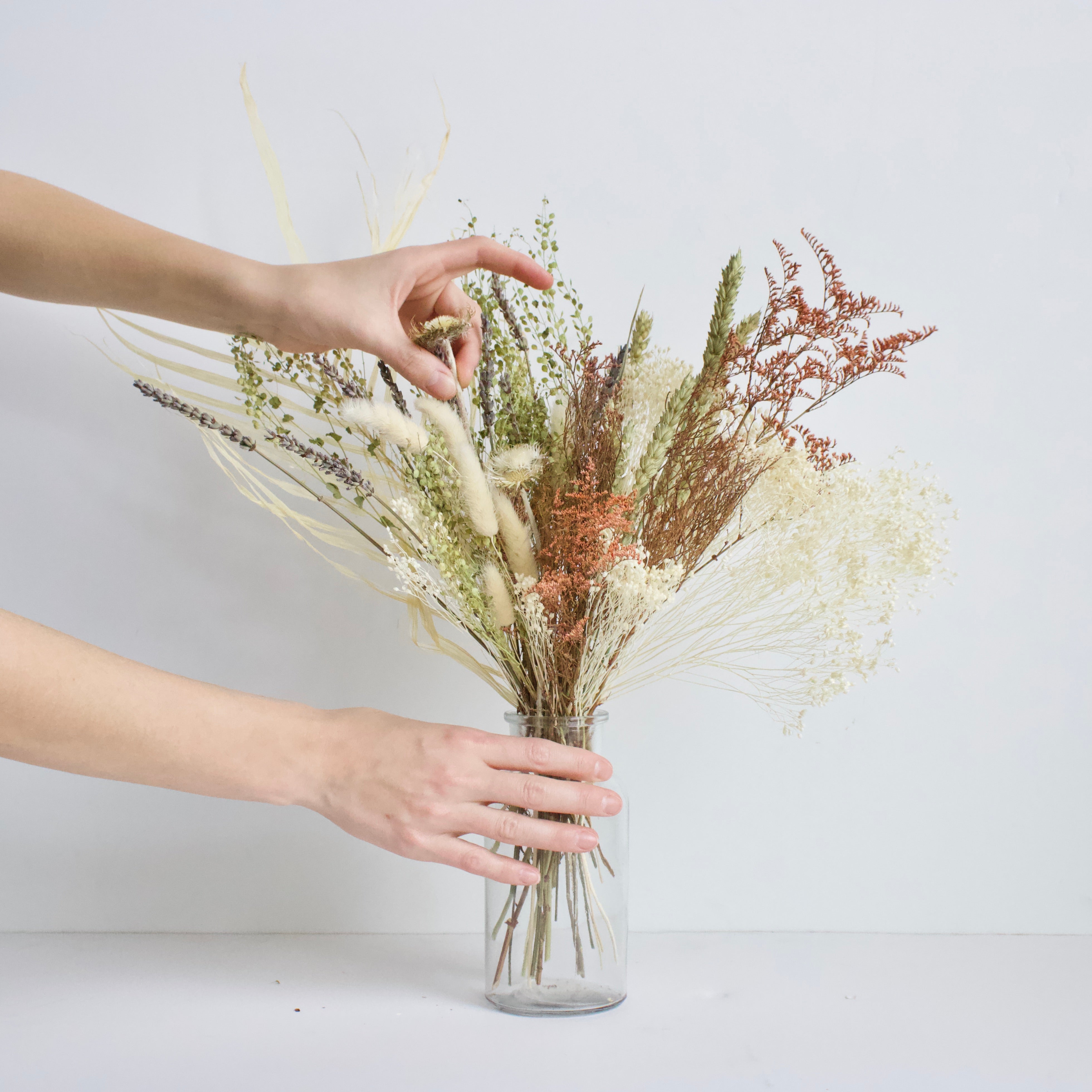 How To Create a Dried Floral Arrangement Roxanne's Dried Flowers