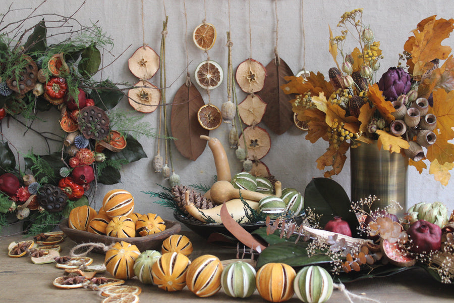 Decorating With Dried Fruits & Pods: 6 Ideas To Inspire