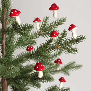 Red & Cream Mushroom Bundle