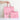 Pink Gingham Paper Gift Bag