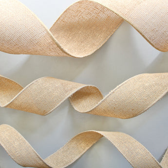 Faux Burlap Ribbon
