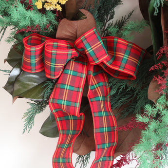 Plaid Ribbon - 2.5"x10yds