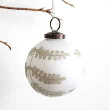 Load image into Gallery viewer, Ornament - Botanical Glass Ball

