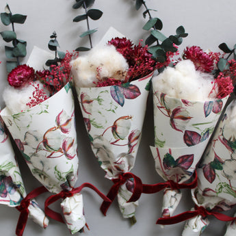 Mini Cotton Bouquet