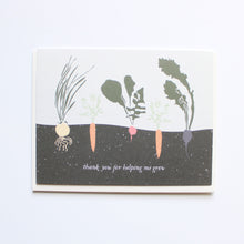 Load image into Gallery viewer, Greeting Card-Ferns-Flowers-Veggies
