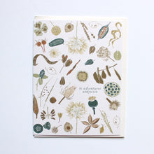 Load image into Gallery viewer, Greeting Card-Ferns-Flowers-Veggies
