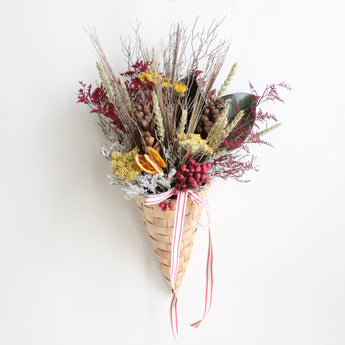 Holiday Fruit Wall Basket