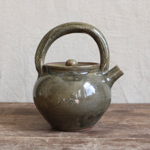 Load image into Gallery viewer, Stoneware Celadon Teapot
