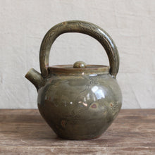 Load image into Gallery viewer, Stoneware Celadon Teapot
