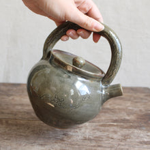 Load image into Gallery viewer, Stoneware Celadon Teapot
