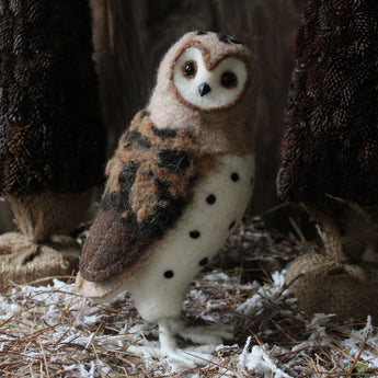 Wool Felt Owl