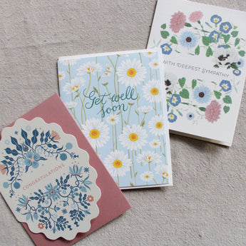 Greeting Cards (Congratulations & Sympathy) - Botanica Paper Co.