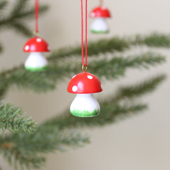 Ornament - Mini Mushroom
