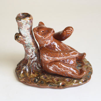 Mr. Bear Candle holder