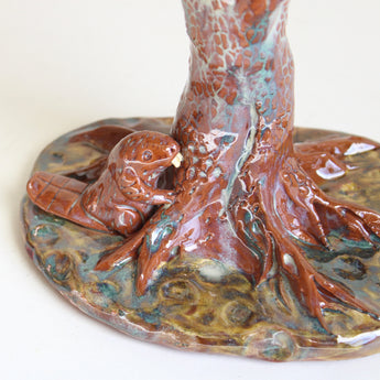 Beaver Tree  candelabra