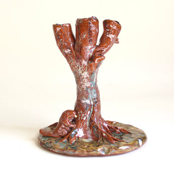 Beaver Tree  candelabra