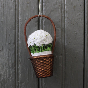 Ornament - Basket of Paperwhites