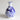 Blue Cityscape Vase