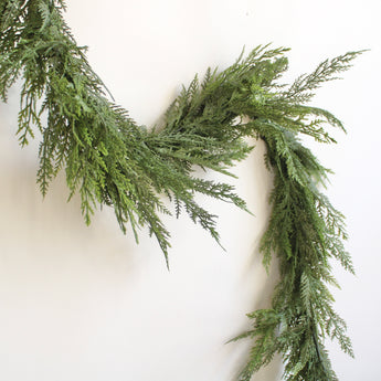 Faux Northern Cedar Garland 72"