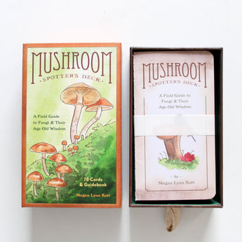 Mushroom Spotter's Deck: A Field Guide to Fungi & Their Age-Old Wisdom Cards