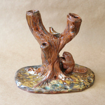 Beaver Tree Candelabra