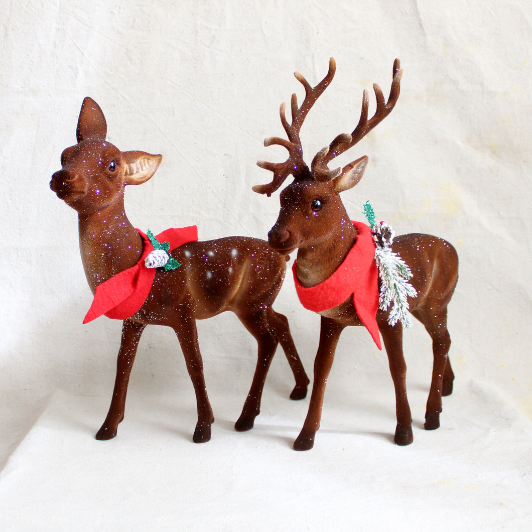 Flocked Deer - Ino Schaller
