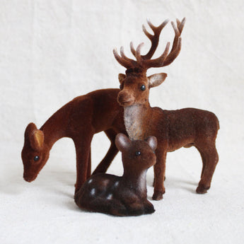 Mini Flocked Deer - Ino Schaller