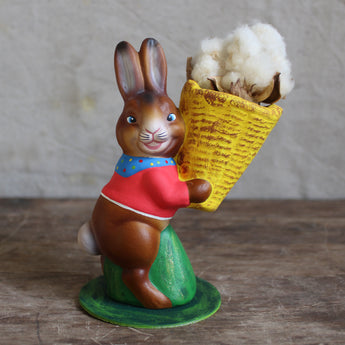 Paper Mache Basket Bunny - Ino Schaller