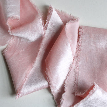 Frayed Edge Velvet Ribbon - 2.5" x 10yds