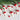 Garland - Red & White Felt Mushroom 72"