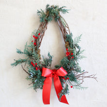 Load image into Gallery viewer, Holly &amp; Jolly Wreath 12&quot;
