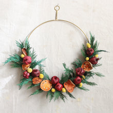 Load image into Gallery viewer, Holiday Ring Wreath 16&quot;
