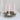 Metal Oak Leaf & Acorn Candelabra Wreath