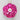 Ornament - Glass Poppy