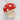 Ornament - Red & White Paper Mache Mushroom