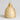 Ornament - Glass Woven Bee Skep