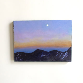 Moon Above the Tree Line