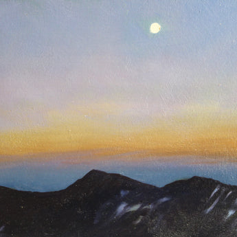 Moon Above the Tree Line