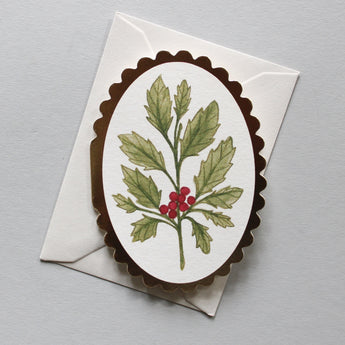 Mini Holiday Greeting Card - Wanderlust Paper Co.