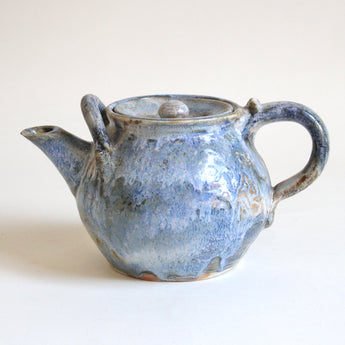 Blue Ripple Teapot