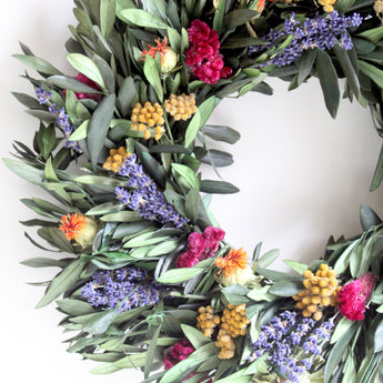 Enchanted Bloom Wreath 18"