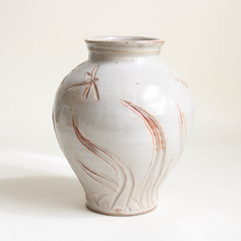 Dragonfly Moon Jar