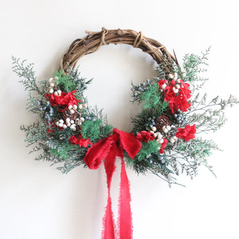 Yuletide Wreath 12"