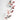 Metal Vintage Reproduction Toleware Flower & Leaves Garland 72"