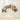 Antique White & Gold Metal Garland 22"