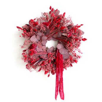 Red Velvet Wreath 18"