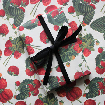 Gift Wrapping Paper - Strawberries