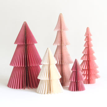 Paper Honeycomb Tree Set