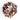 Natural Badam Wreath 17"