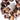Natural Badam Wreath 17"